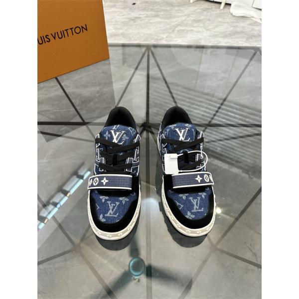 総柄モチーフ ダブルホールド仕様 LOUIS VUITTON ルイヴィトン コピー ローカットシューズ 旬顔カジュアル 話題入り