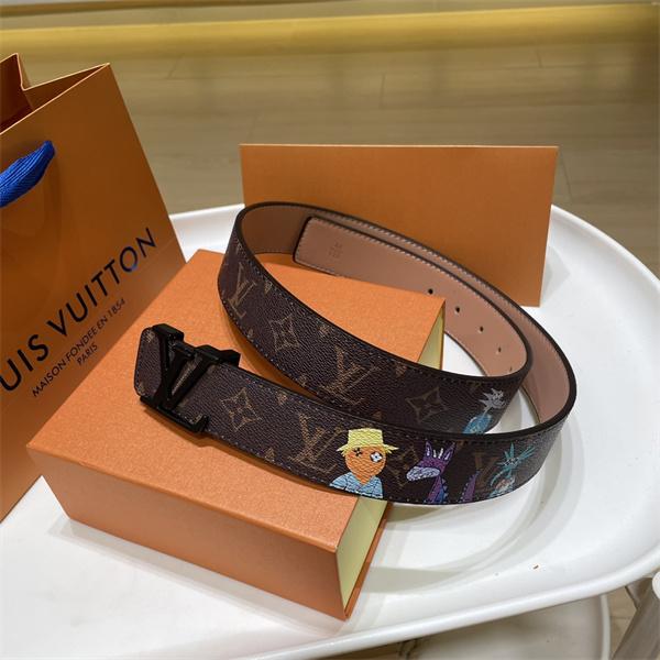 デザイン注目 LOUIS VUITTON ルイヴィトン コピー ウエストベルト アイコニックモノグラム ポップモチーフ 個性派スタイル