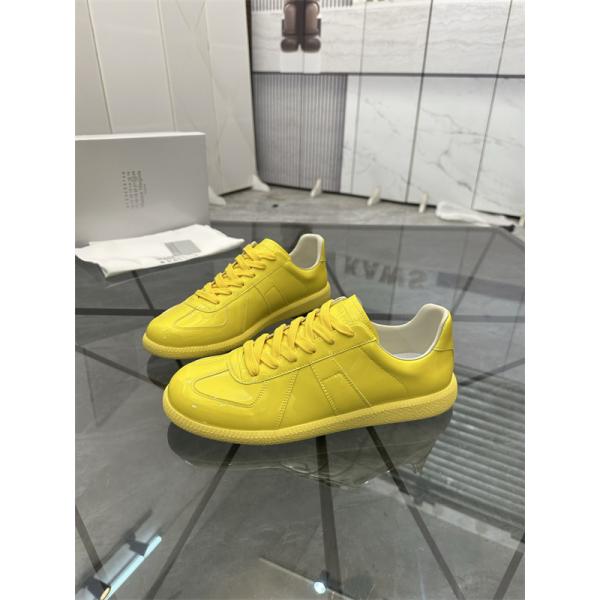 フラットソール MAISON MARGIELA メゾンマルジェラ コピー レースアップスニーカー 洗練されたデイリーモデル 質感際立つ