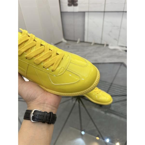 フラットソール MAISON MARGIELA メゾンマルジェラ コピー レースアップスニーカー 洗練されたデイリーモデル 質感際立つ