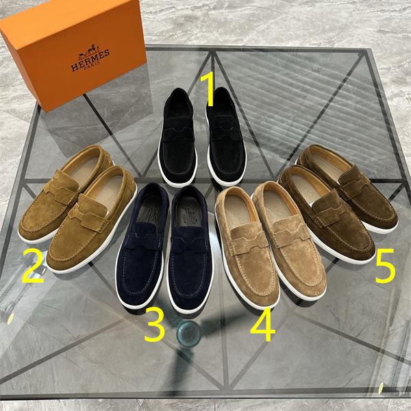 スマートフォルム コントラストソール HERMÈS エルメス コピー モカシンシューズ 足元を品よくまとめる一足 海外人気
