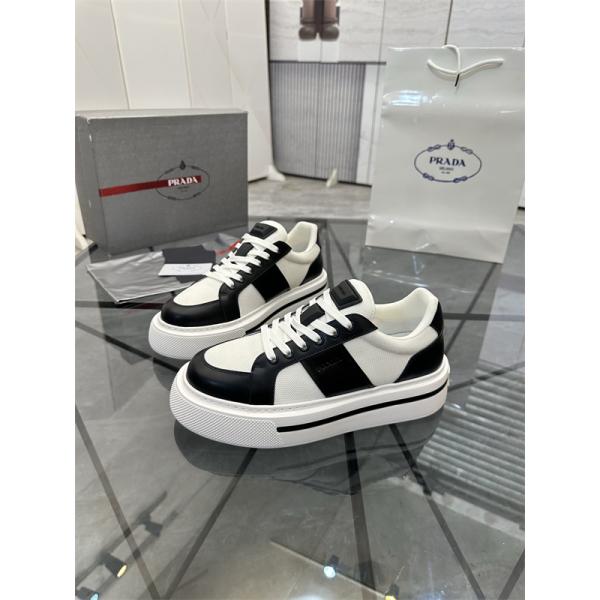 厚底ラバーソール ミニマルフォルム PRADA プラダ コピー ローカットスニーカー 4タイプ展開 デイリー対応 今季注目