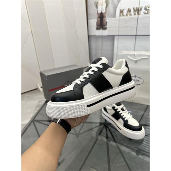 厚底ラバーソール ミニマルフォルム PRADA プラダ コピー ローカットスニーカー 4タイプ展開 デイリー対応 今季注目