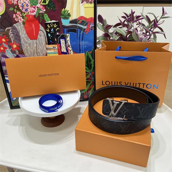 メタリックアクセント LOUIS VUITTON ルイヴィトン コピー ベルト ジャケットにも映える一本 デイリー主役