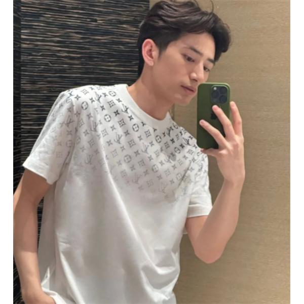 オシャレ上品Louis Vuitton ルイ ヴィトンtシャツコピー2026トレンドエレガント個性的モノグラム