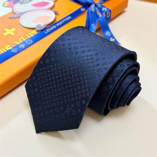 上品な微光沢シルクが高級感ルイヴィトン ネクタイ コピーギフトにも人気LOUIS VUITTON