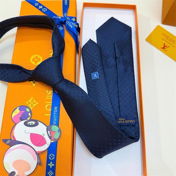 上品な微光沢シルクが高級感ルイヴィトン ネクタイ コピーギフトにも人気LOUIS VUITTON