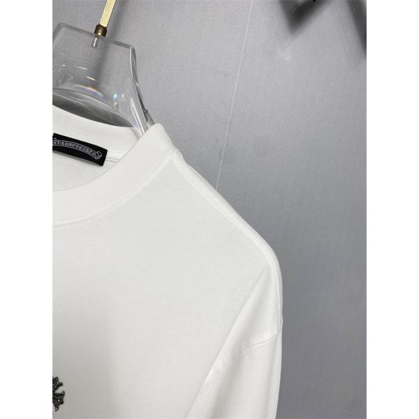 CHROME HEARTS クロムハーツ コピー メンズ ロングスリーブTシャツ 注文集中 トリプルクロス バックエンブレム