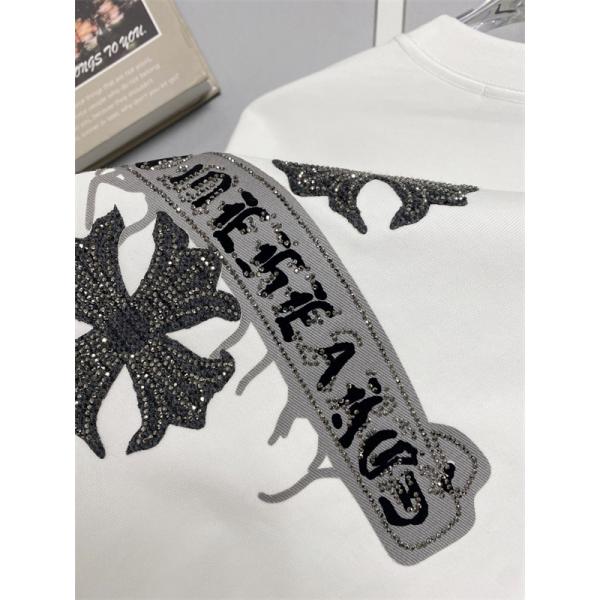CHROME HEARTS クロムハーツ コピー メンズ ロングスリーブTシャツ 注文集中 トリプルクロス バックエンブレム