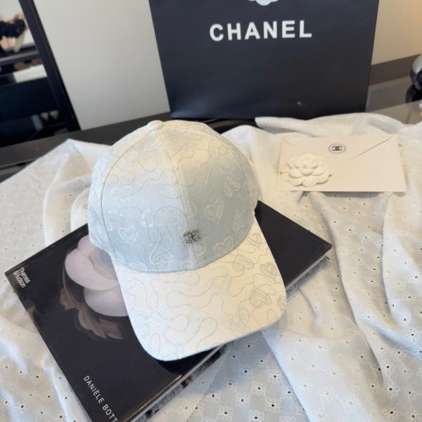 CHANEL コピー 激安 注目度急伸 フラワー刺繍 スパンコール ベースボールキャップ ラインストーン 上品見え レディース帽子