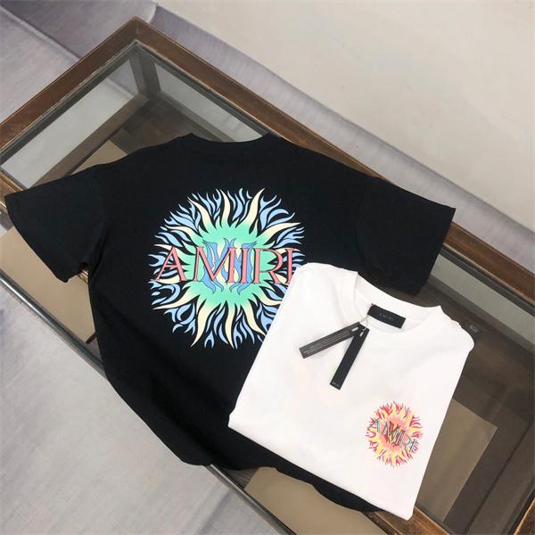 人気上昇 AMIRI アミリ コピー メンズ クルーネックTシャツ ビッグバックロゴ アートプリント 2タイプ展開