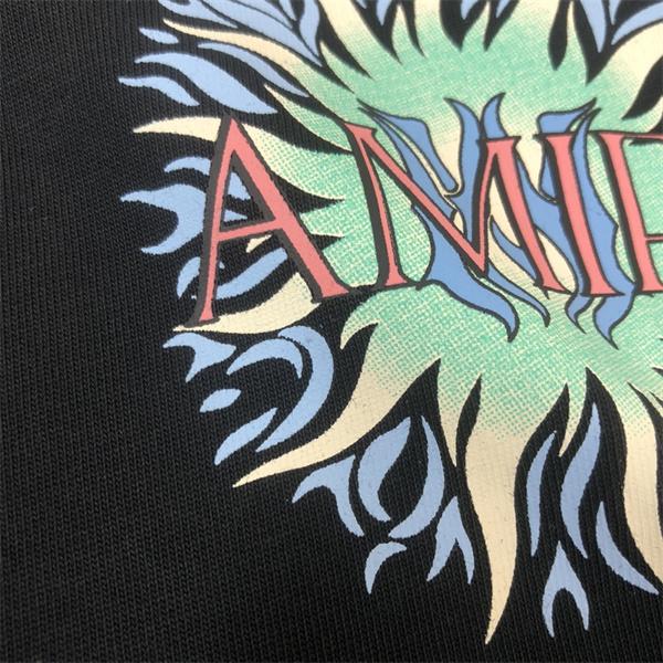 人気上昇 AMIRI アミリ コピー メンズ クルーネックTシャツ ビッグバックロゴ アートプリント 2タイプ展開