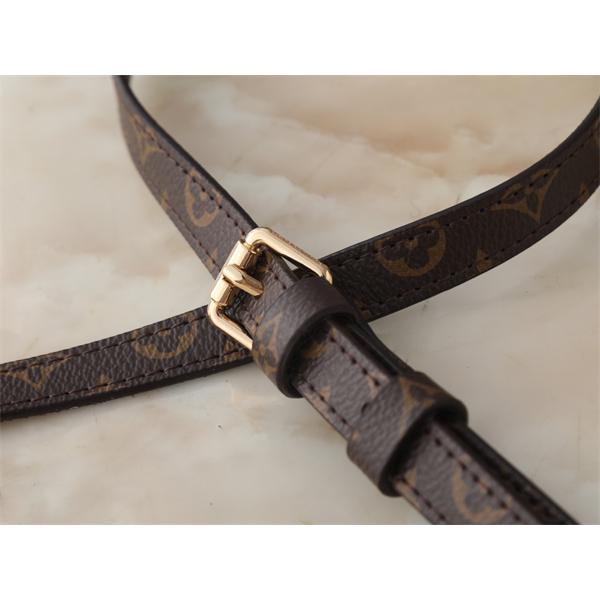 グラフィカルな存在感 LOUIS VUITTON ルイヴィトン コピー ショルダーバッグ ソフトフォルム モノグラムストラップ