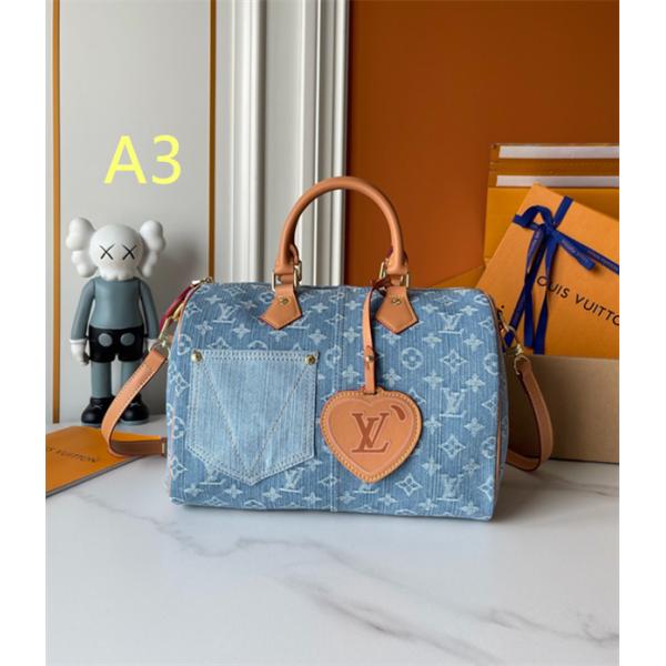 ヴィンテージデニム薫る LOUIS VUITTON ルイヴィトン コピー レディース 2WAYバッグ フロントポケット レザーハンドル
