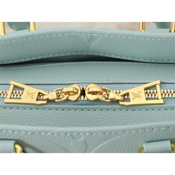 チェーンディテール際立つ LOUIS VUITTON ルイヴィトン コピー レディース ハンドバッグ レザー編み込み ゴールドアクセント