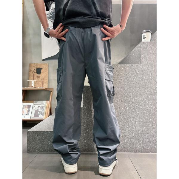 2026新作★Y-３ ワイ・スリーカーゴパンツコピーさらさら ハリ感 サイドポケット おしゃれ カジュアルパンツ