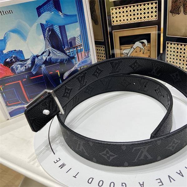 金具デザイン際立つ LOUIS VUITTON ルイヴィトン コピー ワイドベルト シャドーモノグラム 都会派アクセント