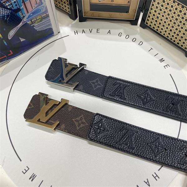 金具デザイン際立つ LOUIS VUITTON ルイヴィトン コピー ワイドベルト シャドーモノグラム 都会派アクセント