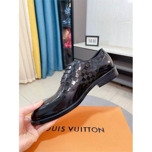 本革使用 2026年新作ルイヴィトンビジネスシューズコピーLOUIS VUITTON高級レザー フォーマル オフィス 通勤