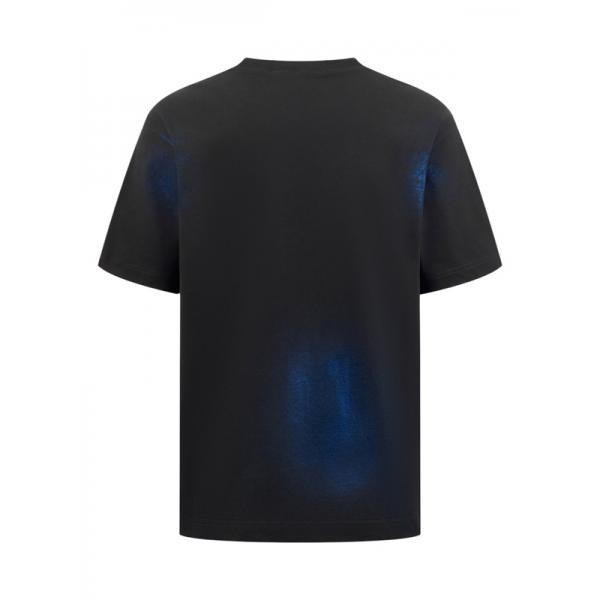 グラデーション表現 Acne Studios アクネ ストゥディオズ コピー Tシャツ エアブラシ調プリント アートカットソー