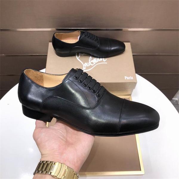 2026年人気 メンズ  本革☆ルブタンビジネスシューズコピー CHRISTIAN LOUBOUTINオフィス  おしゃれ 紳士靴