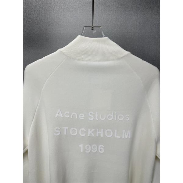 異素材ラインが映える Acne Studios アクネ ストゥディオズ コピー トラックジャケット フルジップ リラックスシルエット