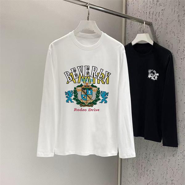 カラフル紋章が映える AMIRI アミリ コピー ロングスリーブTシャツ アーチロゴ アメリカンカレッジ調