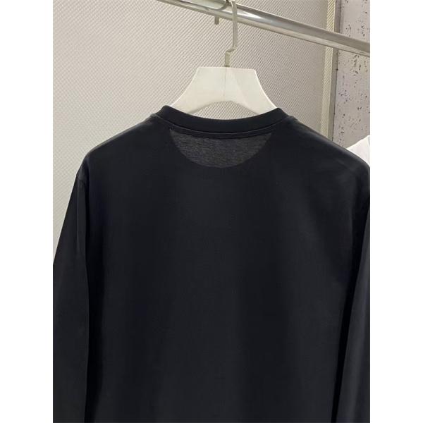 シンボルロゴ際立つ AMIRI アミリ コピー ロングスリーブTシャツ LAレタリング 線画グラフィック