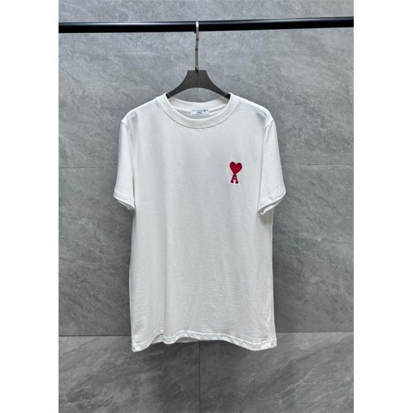AMI PARIS☆アミパリスｔシャツコピー3色お買い得26SS春夏ユニセックスお洒落快適