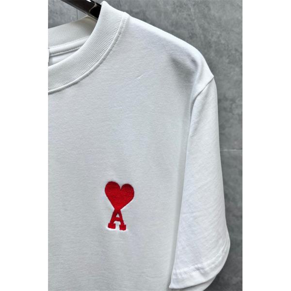 AMI PARIS☆アミパリスｔシャツコピー3色お買い得26SS春夏ユニセックスお洒落快適