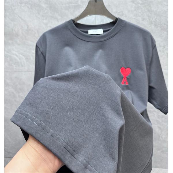 AMI PARIS☆アミパリスｔシャツコピー3色お買い得26SS春夏ユニセックスお洒落快適
