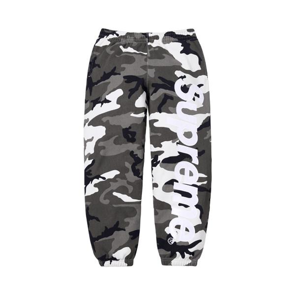 裏起毛Supreme  26ss Satin Applique Sweatpant  ☆シュプリームスウェットパンツスーパーコピー新作