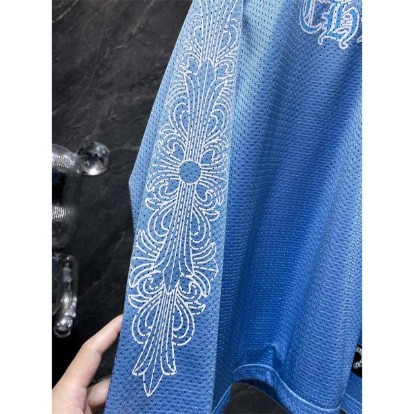 Chrome Hearts 26ss クロムハーツ長袖ｔシャツコピー青い人気ランキング定番アイテム