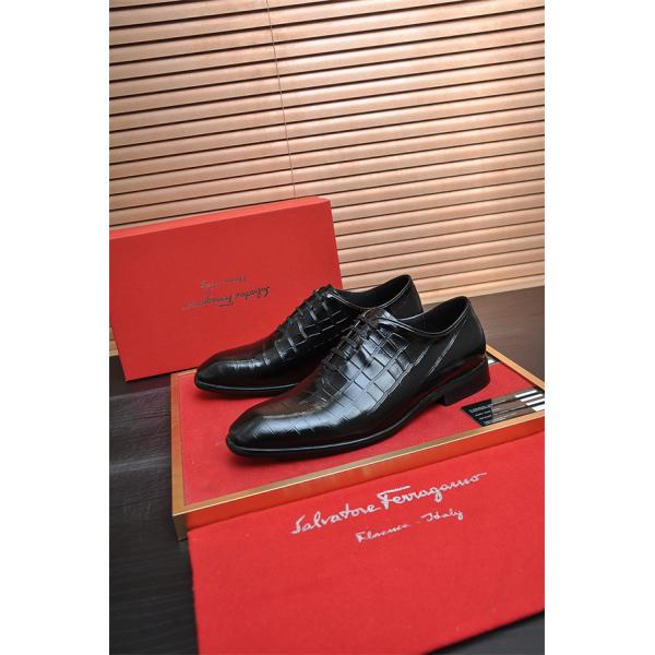 新作★★SALVATORE FERRAGAMO フェラガモビジネスシューズコピーメンズ2026トレンド
