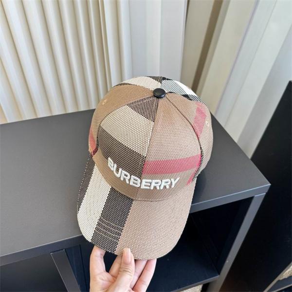 2026新作 小顔効果抜群★ BURBERRYバーバリー キャップコピー 深めクラウンでフェイスラインすっきり