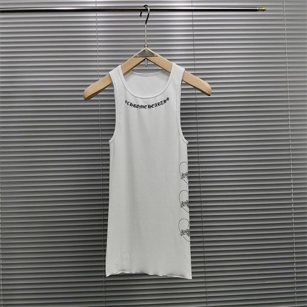 ストレッチ抜群 Chrome Hearts 激安クロムハーツ タンクトップ コピー  ヨガ・ジム・ランニングにも 吸汗速乾