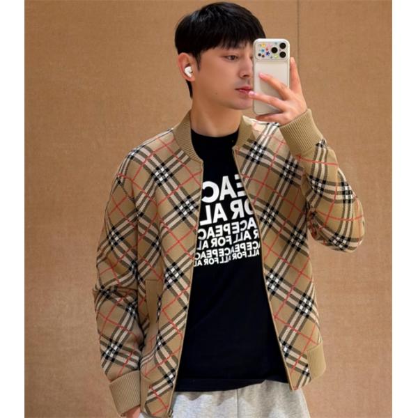Burberry 2026ss★バーバリーカーデガンコピー★ ふんわりやさしい肌ざわり上質なセーター