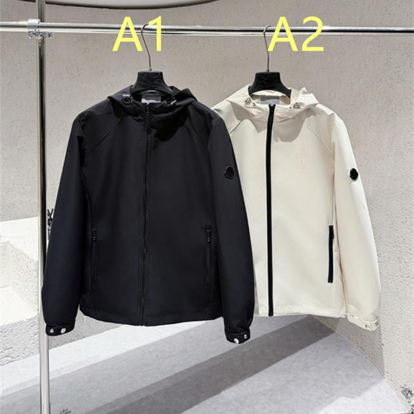 ジップポケット スナップ袖口 MONCLER モンクレール コピー ライトブルゾン 都会派スタイル