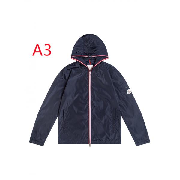 トリコロールライン 軽量ナイロン仕様 MONCLER モンクレール コピー フーデッドジャケット アーバンスポーツ