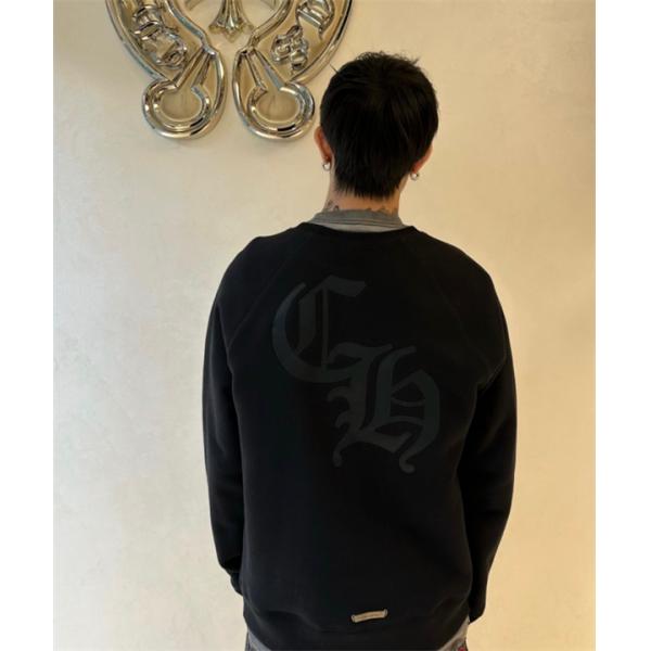 高品質 コットン素材 ブラック  Chrome Hearts 2026秋冬★クロムハーツトレーナコピーシンプルで合わせやすい 