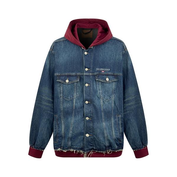おしゃれ★BALENCIAGA バレンシアガデニムジャケットコピー26SS 新作 ★人気トレンド希少新作 