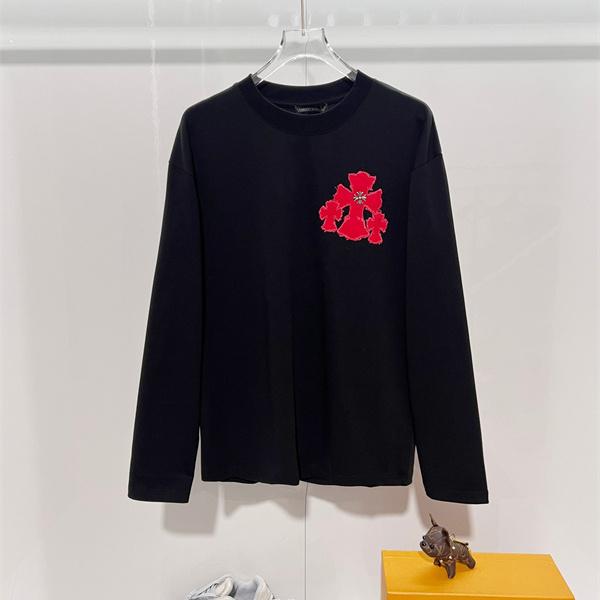 ワンポイントグラフィック CHROME HEARTS クロムハーツ コピー ロングスリーブTシャツ ストリートスタイル