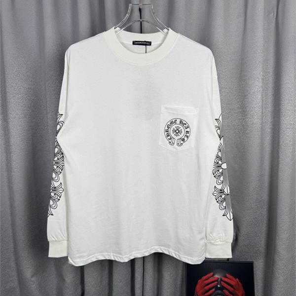 モノトーングラフィック CHROME HEARTS クロムハーツ コピー ポケットロンT アメリカンロック