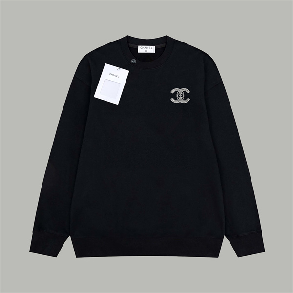 装飾CC モノトーンデザイン CHANEL シャネル コピー クルーネックスウェット シックカジュアル