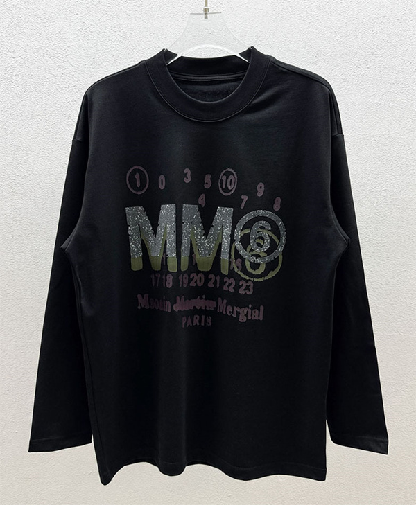 男女兼用★♥Maison Margielaメゾン マルジェラ 長袖tシャツコピー MM6 秋冬クルーネック 