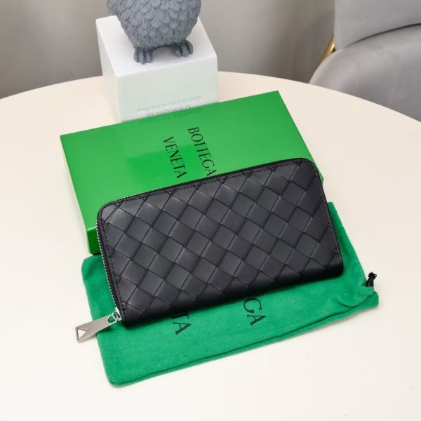 イントレチャート ラウンドファスナー長財布 BOTTEGA VENETA激安 ボッテガ・ヴェネタ 多収納 カードスロット