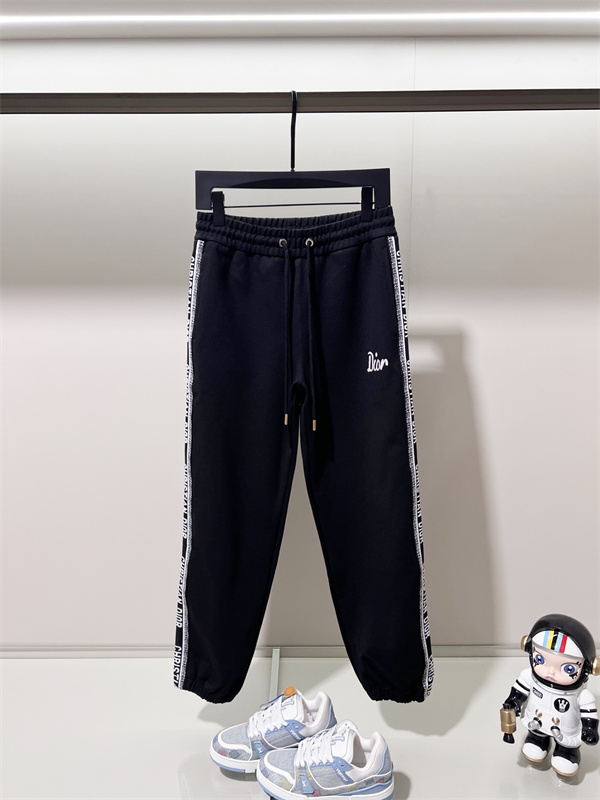 ロゴサイドテープ ジップパーカー ジョガーパンツ DIOR ディオール コピー セットアップ トラックカジュアル