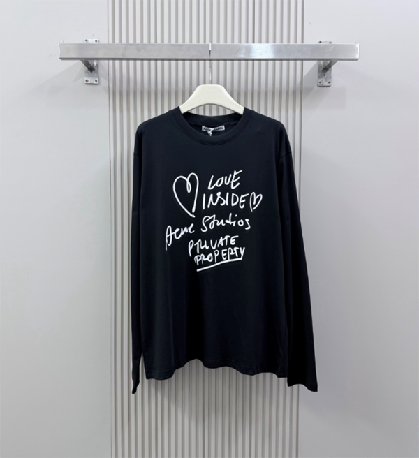 個性的ACNE STUDIOS アクネストゥディオズ長袖ｔシャツコピー2026秋冬ストリートファッション
