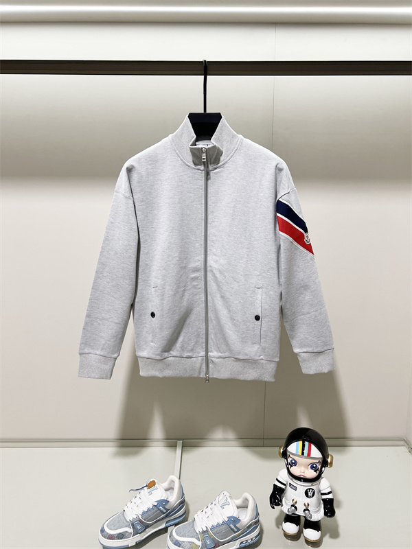トリコロールライン スタンドカラージャケット ジョガーパンツ MONCLER モンクレール コピー セットアップ スポーツカジュアル