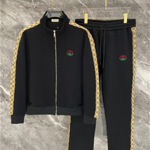 GGサイドライン クラシックモチーフ 配色アクセント GUCCI グッチ コピー トラックセットアップ レトロスポーツ